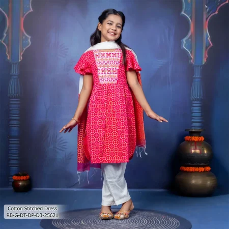 Girl’s Stitched Dress