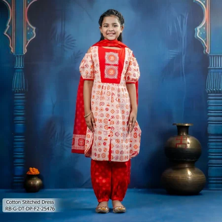 Girl’s Stitched Dress