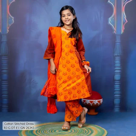 Girl’s Stitched Dress