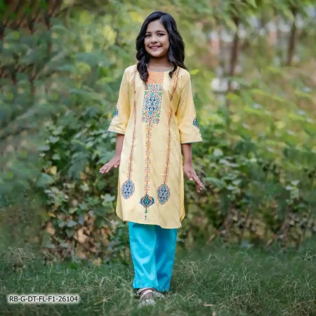 Girl’s Stitched Dress